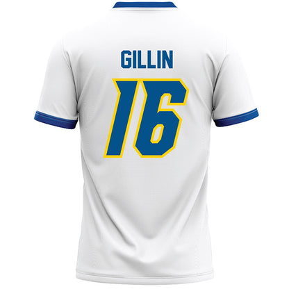 Delaware - NCAA Men's Lacrosse : Patrick Gillin - White Lacrosse Jersey -1