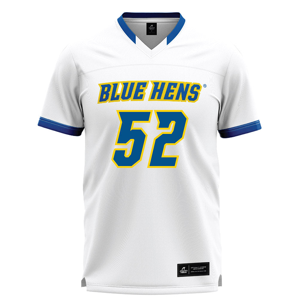 Delaware - NCAA Men's Lacrosse : Aidan Himes - White Lacrosse Jersey -0