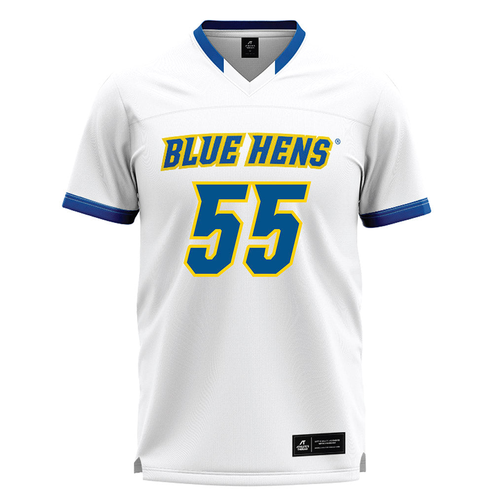 Delaware - NCAA Men's Lacrosse : Greyson Dunn - White Lacrosse Jersey -0