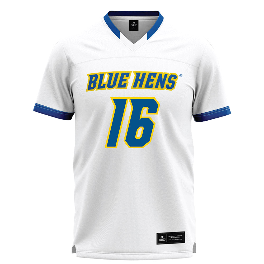 Delaware - NCAA Men's Lacrosse : Patrick Gillin - White Lacrosse Jersey -0
