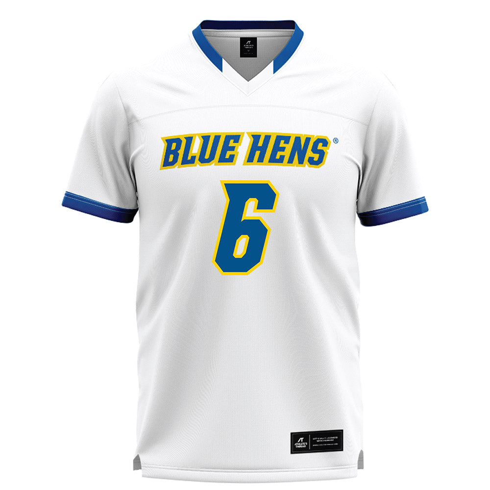 Delaware - NCAA Men's Lacrosse : Scott Conte - White Lacrosse Jersey -0