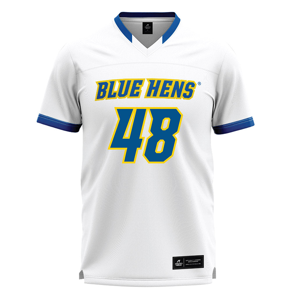 Delaware - NCAA Men's Lacrosse : Casey Felter - White Lacrosse Jersey -0