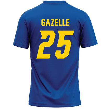 Delaware - NCAA Women's Lacrosse : Amanda Gazelle - Blue Lacrosse Jersey -1