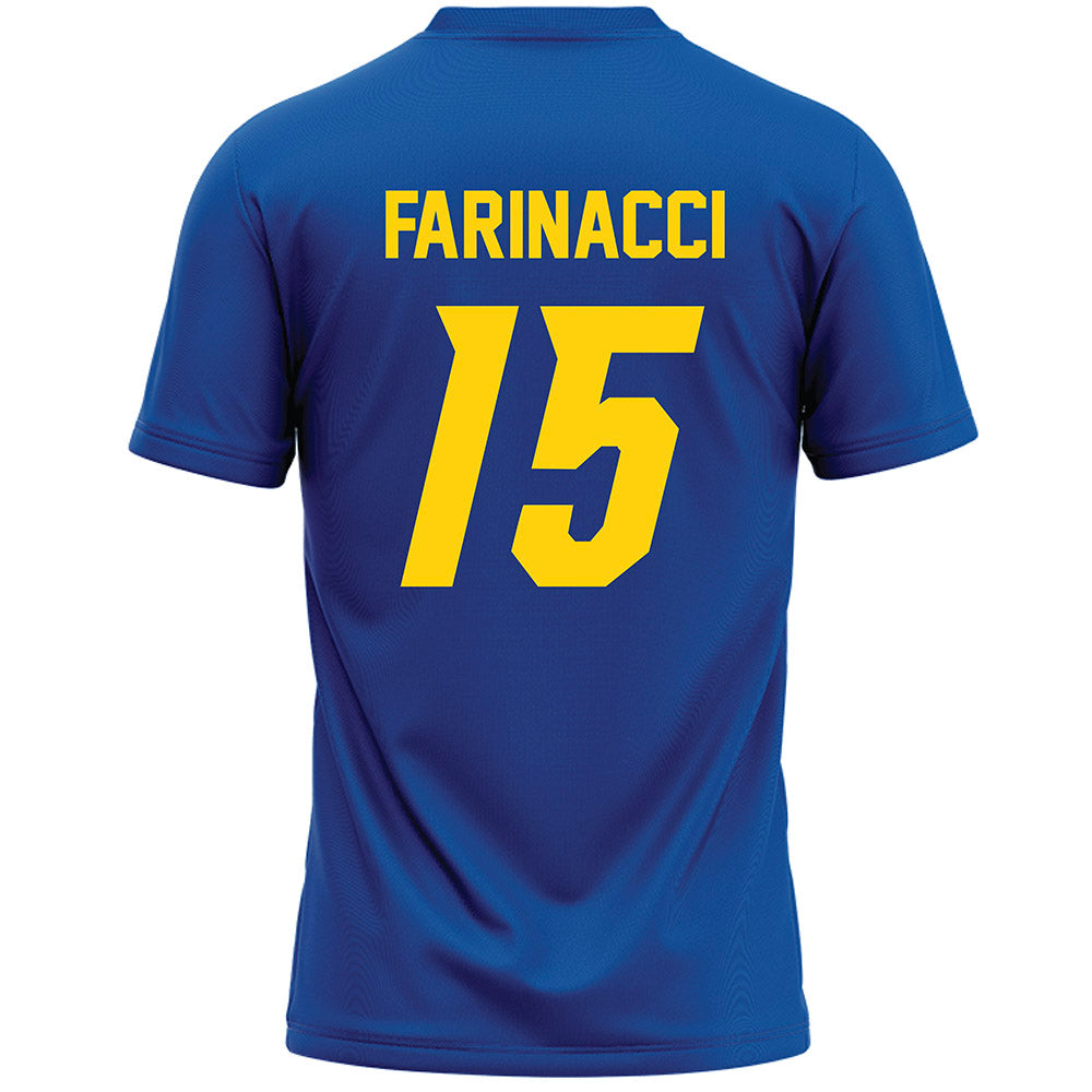 Delaware - NCAA Women's Lacrosse : Julianna Farinacci - Blue Lacrosse Jersey -1