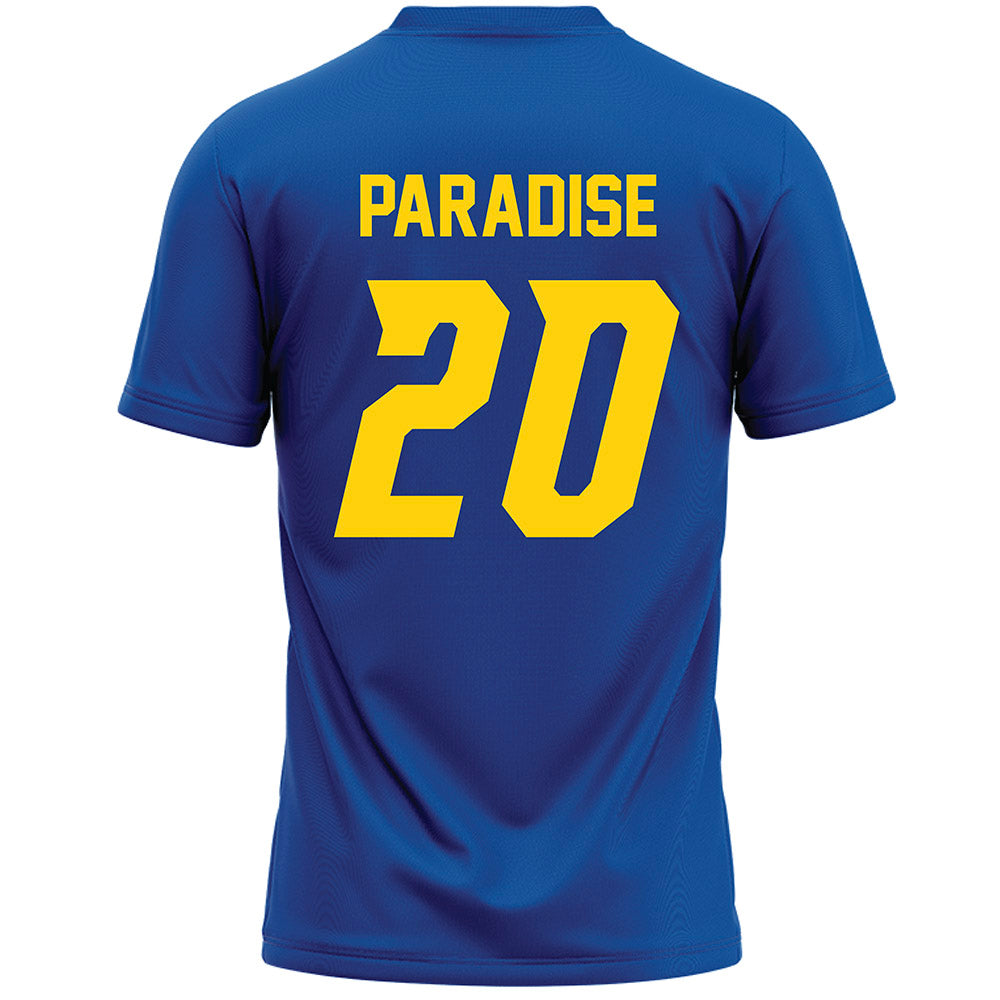 Delaware - NCAA Women's Lacrosse : Samantha Paradise - Blue Lacrosse Jersey -1