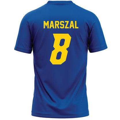 Delaware - NCAA Women's Lacrosse : Jaclyn Marszal - Blue Lacrosse Jersey -1