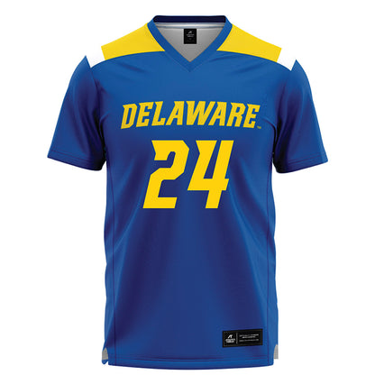 Delaware - NCAA Women's Lacrosse : Kylie OBrien - Blue Lacrosse Jersey -0