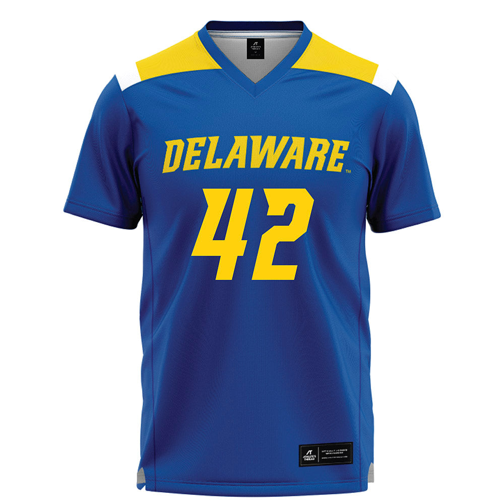 Delaware - NCAA Women's Lacrosse : Ellie Dassoulas - Blue Lacrosse Jersey -0