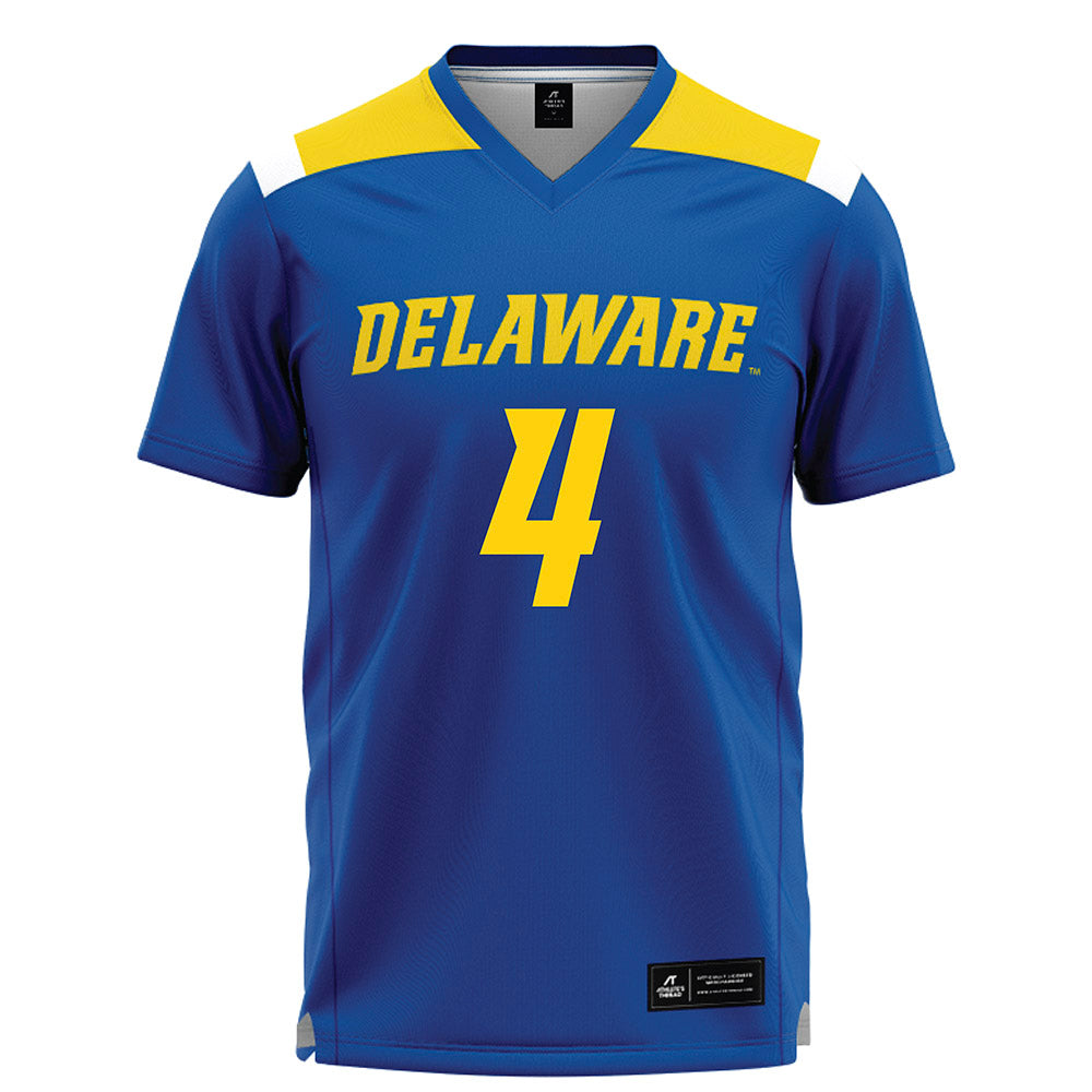 Delaware - NCAA Women's Lacrosse : Bryn Rochon - Blue Lacrosse Jersey -0