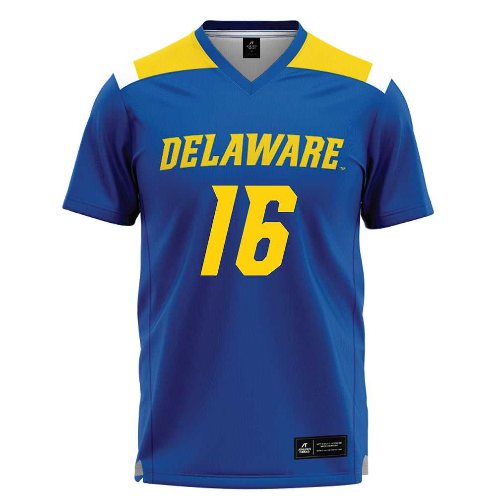 Delaware - NCAA Women's Lacrosse : Callie Drab - Blue Lacrosse Jersey -0