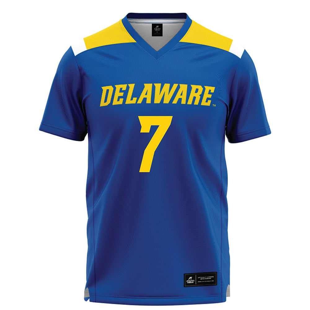 Delaware - NCAA Women's Lacrosse : Julia Ciufo - Blue Lacrosse Jersey -0