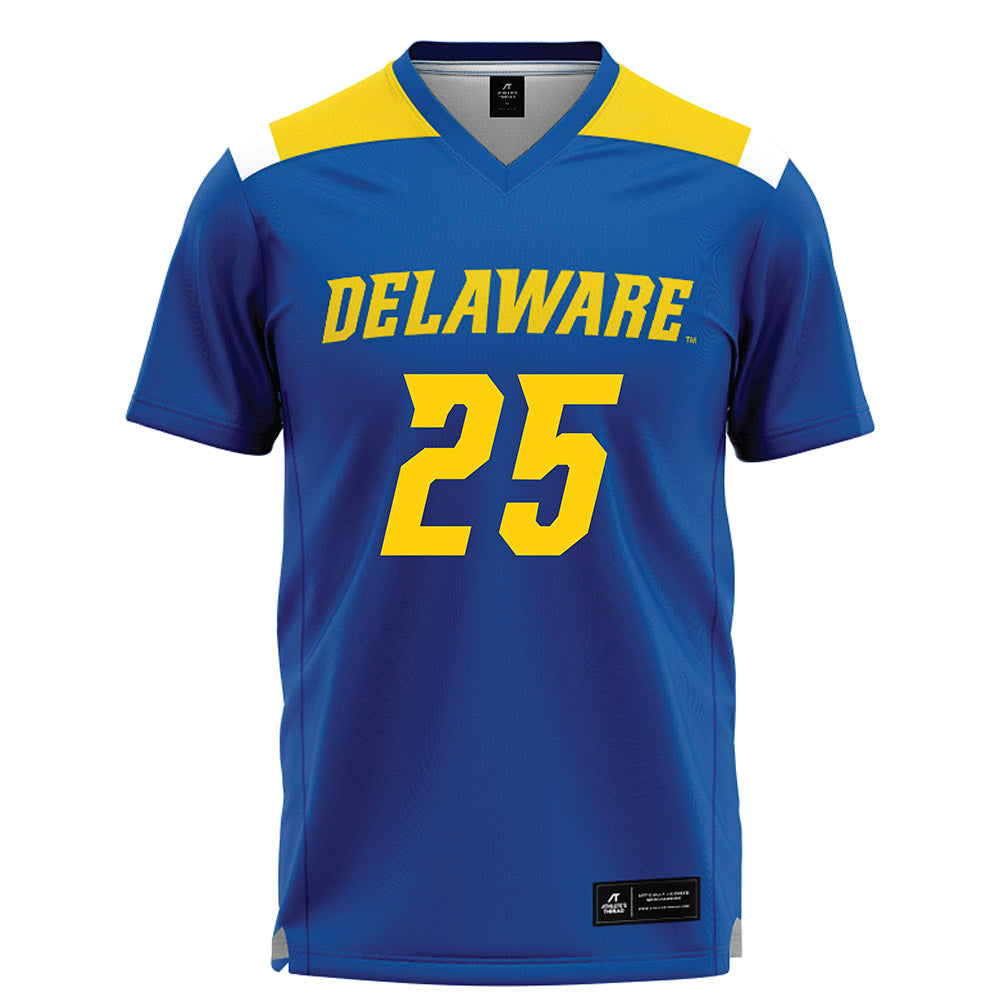Delaware - NCAA Women's Lacrosse : Amanda Gazelle - Blue Lacrosse Jersey -0