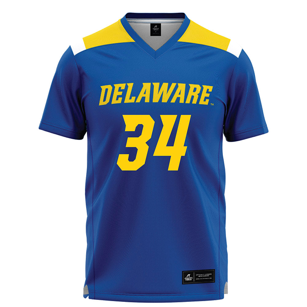 Delaware - NCAA Women's Lacrosse : Riley Sturtevant - Blue Lacrosse Jersey -0