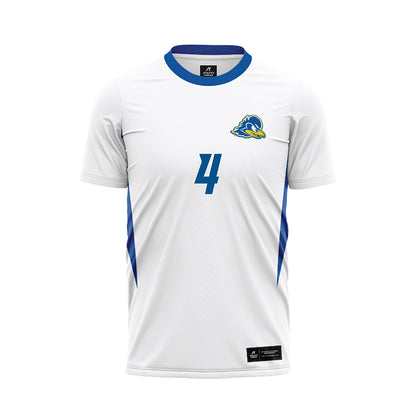 Delaware - NCAA Men's Soccer : Luke Chatten - White Soccer Jersey