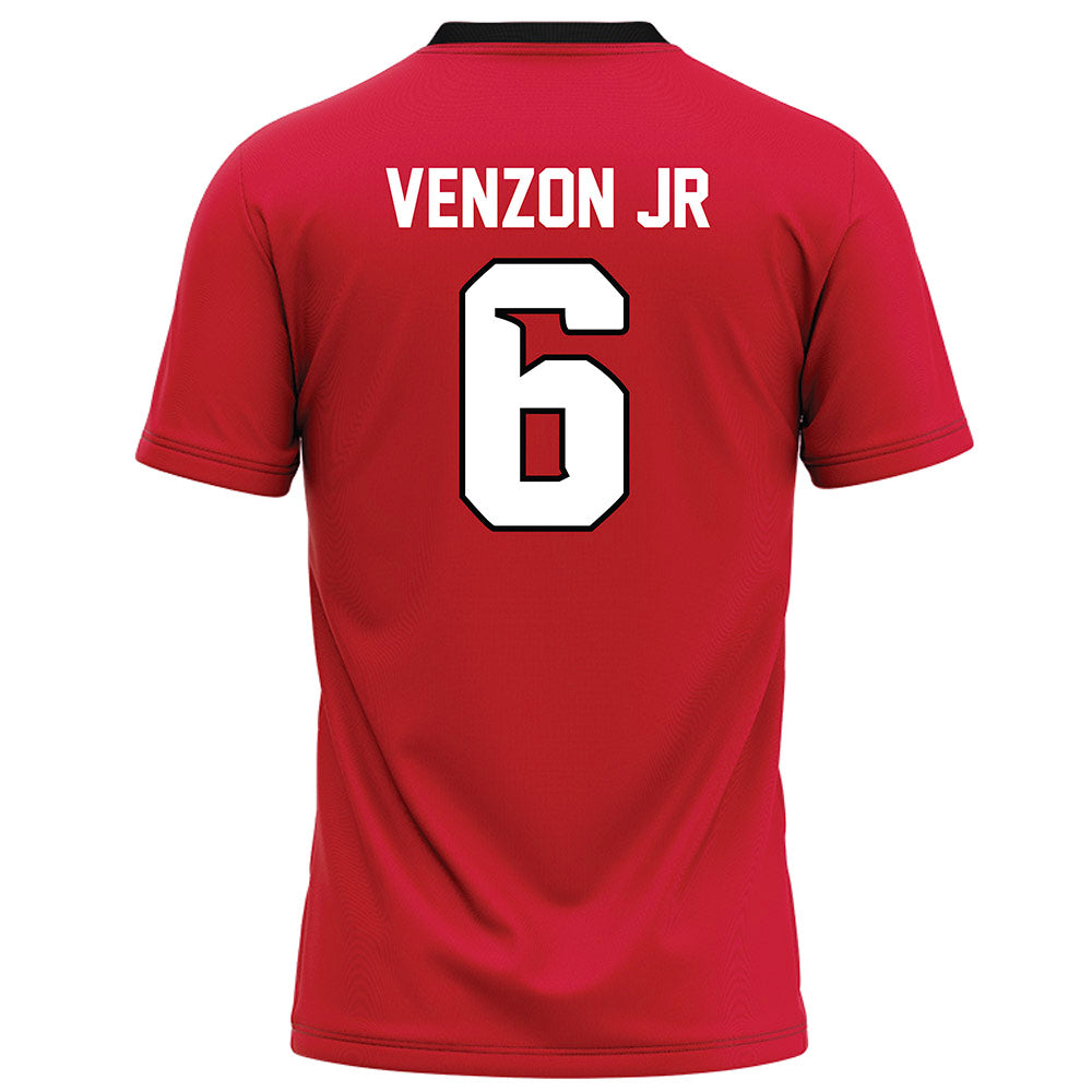 UNLV - NCAA Football : Dindo Venzon Jr - Red Football Jersey-1