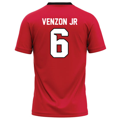 UNLV - NCAA Football : Dindo Venzon Jr - Red Football Jersey-1