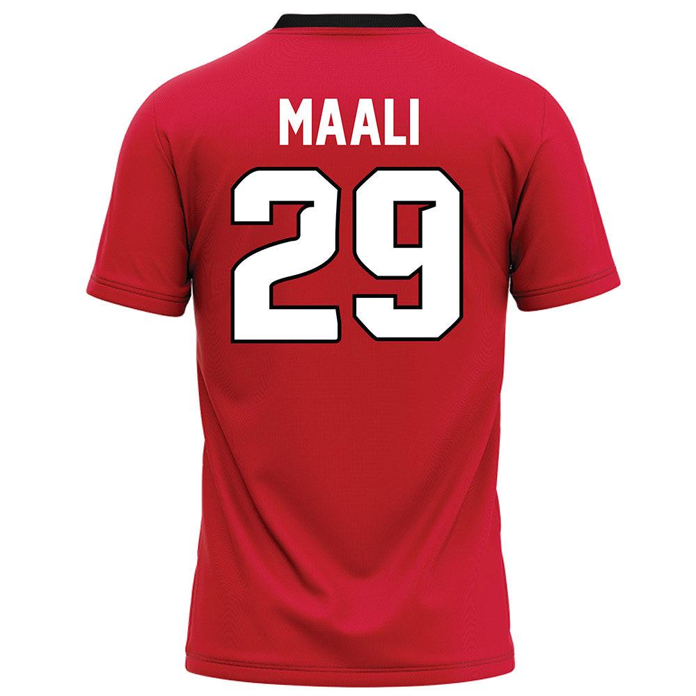 UNLV - NCAA Football : Mohammad Maali - Red Football Jersey-1