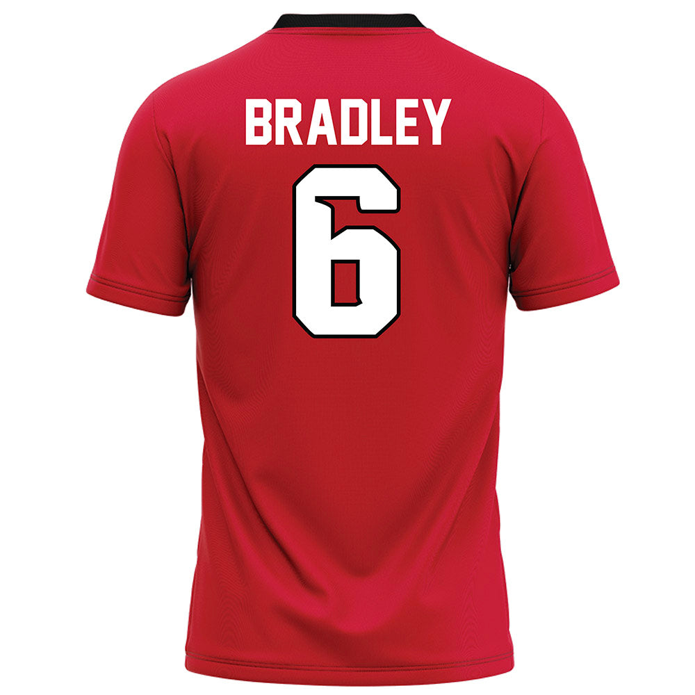 UNLV - NCAA Football : Jaden Bradley - Red Football Jersey-1