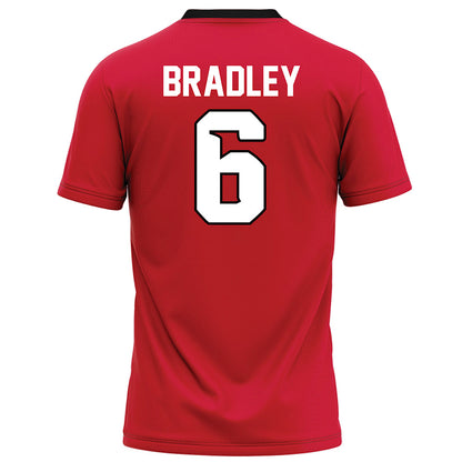 UNLV - NCAA Football : Jaden Bradley - Red Football Jersey-1