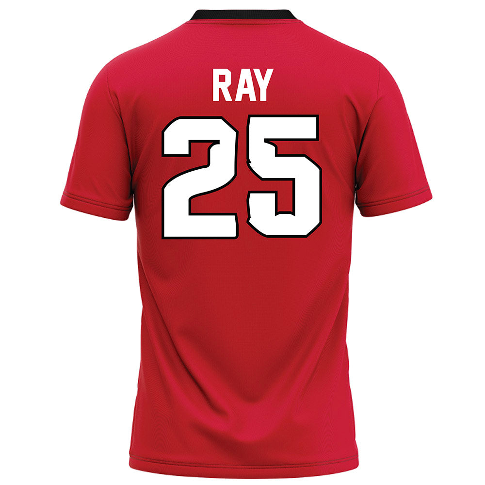 UNLV - NCAA Football : Rogerick Ray - Red Football Jersey-1