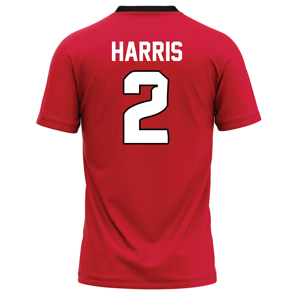 UNLV - NCAA Football : Denver Harris - Red Football Jersey-1