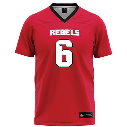 UNLV - NCAA Football : Dindo Venzon Jr - Red Football Jersey-0