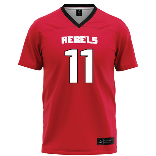 UNLV - NCAA Football : Jordan Eubanks - Red Football Jersey-0