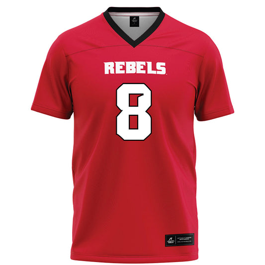 UNLV - NCAA Football : Marsel McDuffie - Red Football Jersey-0