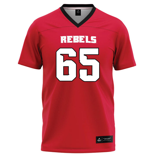 UNLV - NCAA Football : Ace Robinson - Red Football Jersey-0