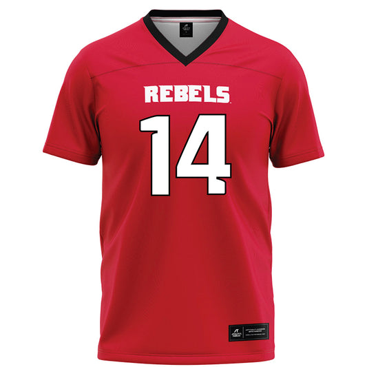 UNLV - NCAA Football : Gael Ochoa - Red Football Jersey-0