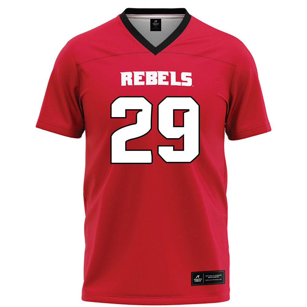 UNLV - NCAA Football : Mohammad Maali - Red Football Jersey-0