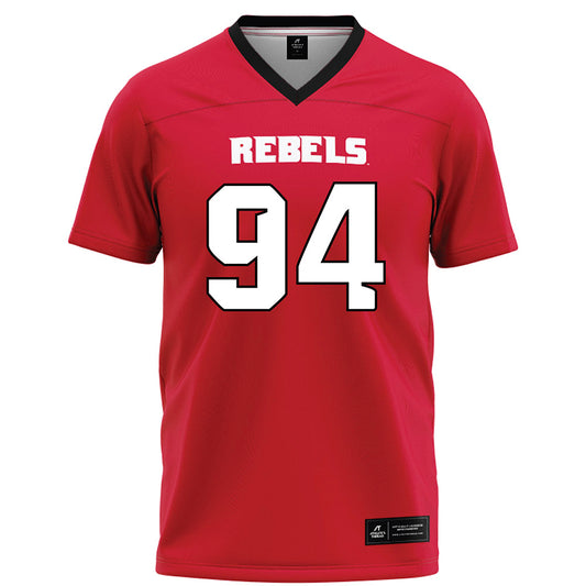 UNLV - NCAA Football : Lucas Conti - Red Football Jersey-0