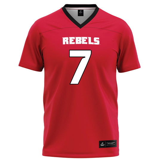 UNLV - NCAA Football : Cameron Friel - Red Football Jersey-0