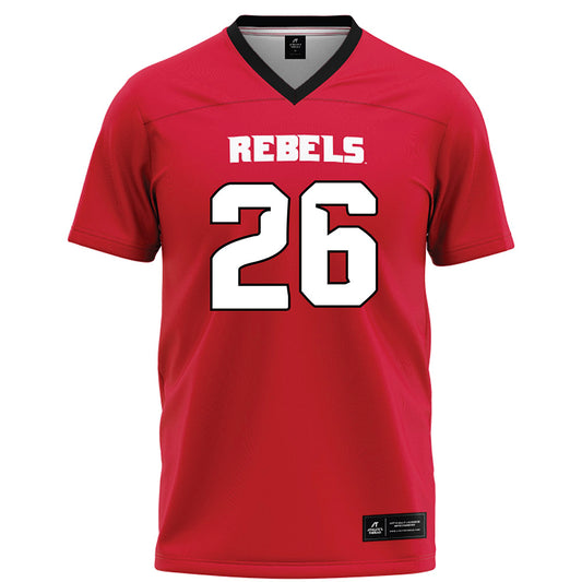 UNLV - NCAA Football : Devin Hartsuck - Red Football Jersey-0
