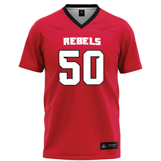 UNLV - NCAA Football : Melvin Laster - Red Football Jersey-0