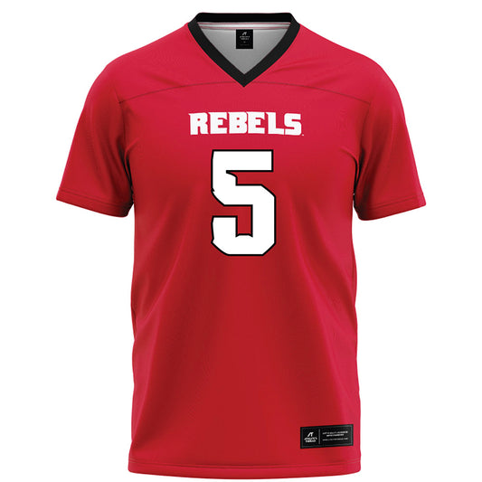 UNLV - NCAA Football : Quandarius Keyes - Red Football Jersey-0