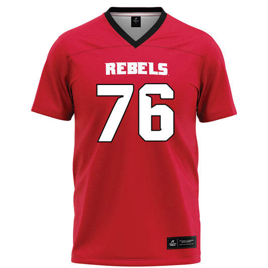 UNLV - NCAA Football : Chrysanthos Fetokakis - Red Football Jersey-0