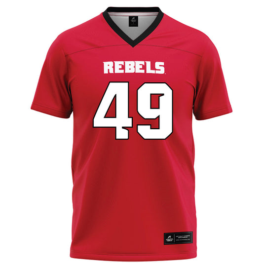 UNLV - NCAA Football : Kal-El Togafau - Red Football Jersey-0