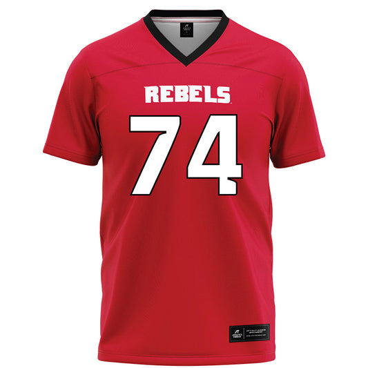 UNLV - NCAA Football : Amare Taase - Red Football Jersey-0