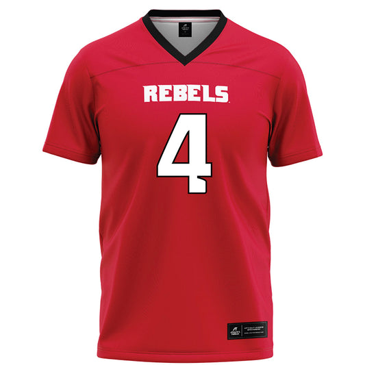 UNLV - NCAA Football : Andrew Powdrell - Red Football Jersey-0