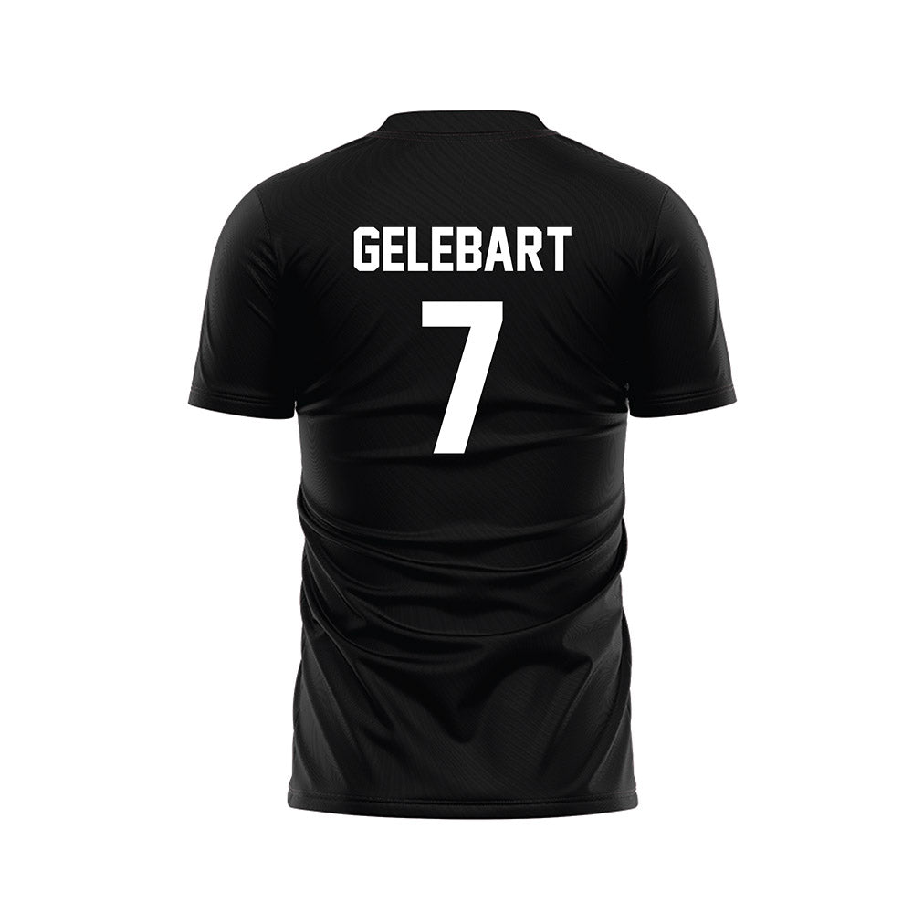 UNLV - NCAA Men's Soccer : Lucas Gelebart - Black Soccer Jersey-1