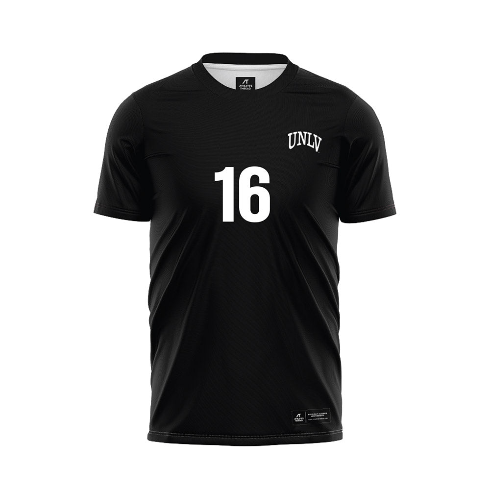 UNLV - NCAA Men's Soccer : Jace Sais - Black Soccer Jersey-0