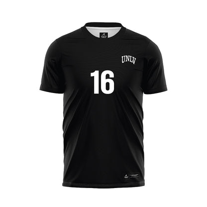 UNLV - NCAA Men's Soccer : Jace Sais - Black Soccer Jersey-0