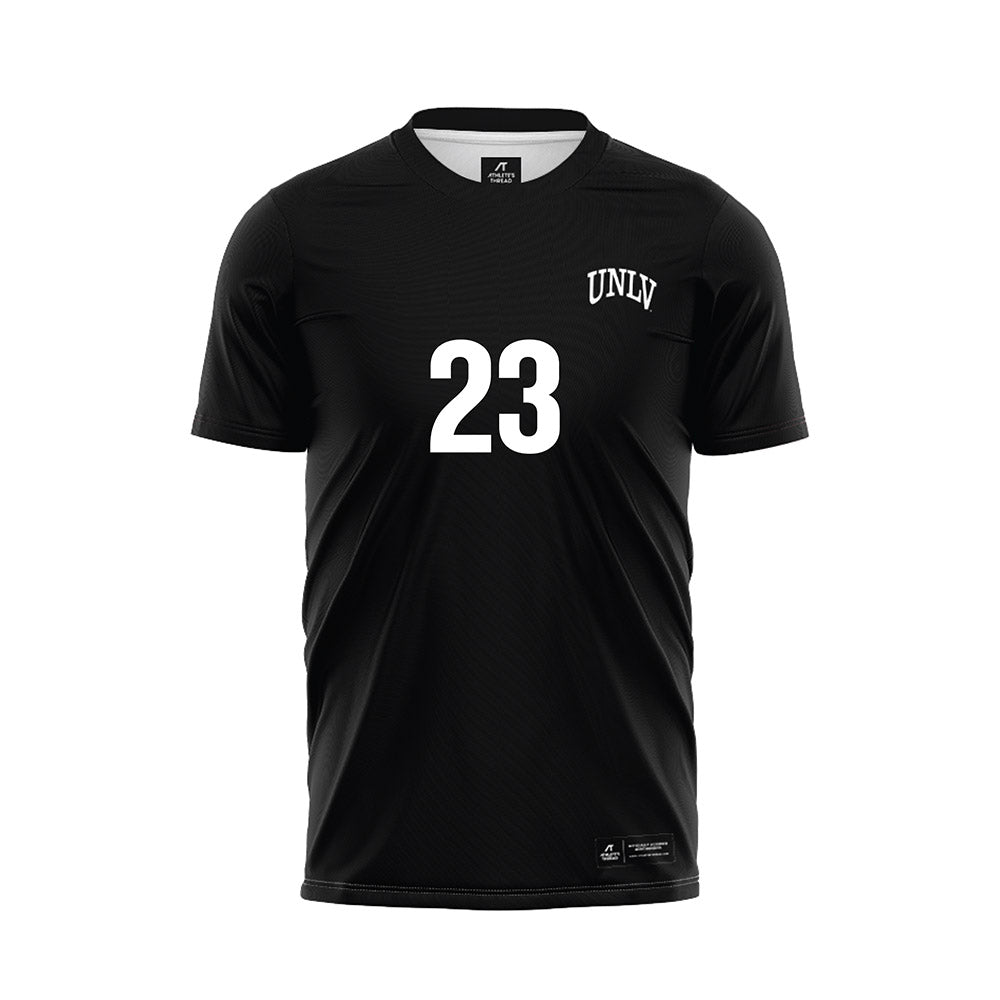 UNLV - NCAA Men's Soccer : Jayse Rand - Black Soccer Jersey-0