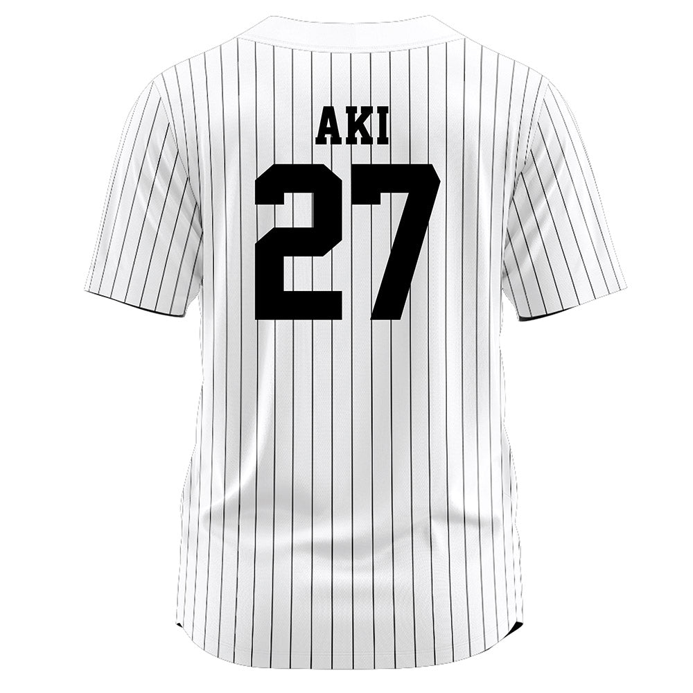 UNLV - NCAA Softball : Charelle Aki - White Jersey-1