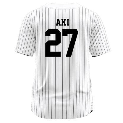 UNLV - NCAA Softball : Charelle Aki - White Jersey-1