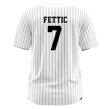 UNLV - NCAA Softball : Lauren Fettic - White Jersey-1