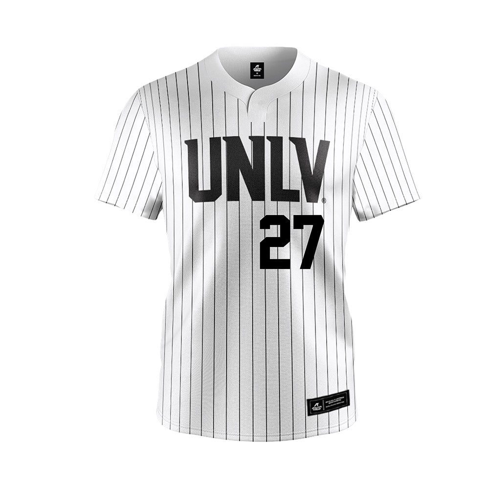 UNLV - NCAA Softball : Charelle Aki - White Jersey-0