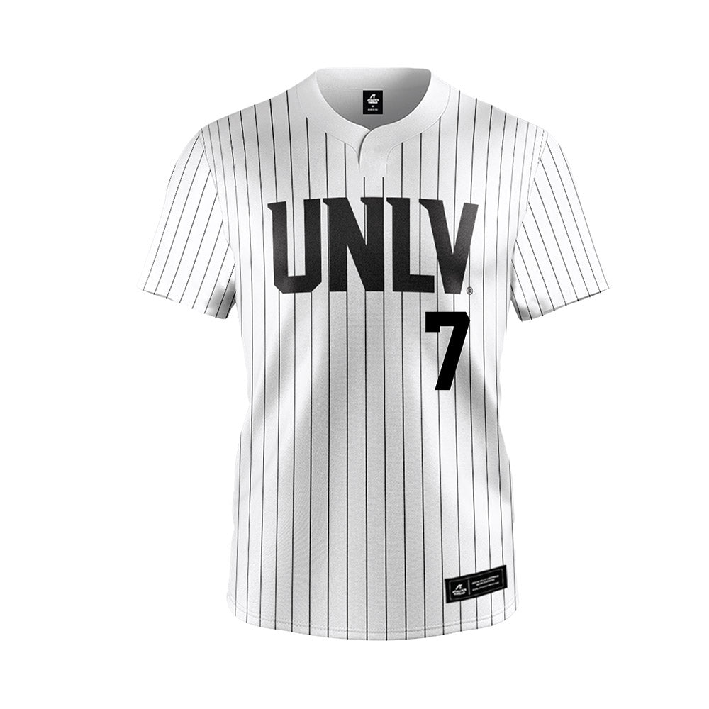 UNLV - NCAA Softball : Lauren Fettic - White Jersey-0