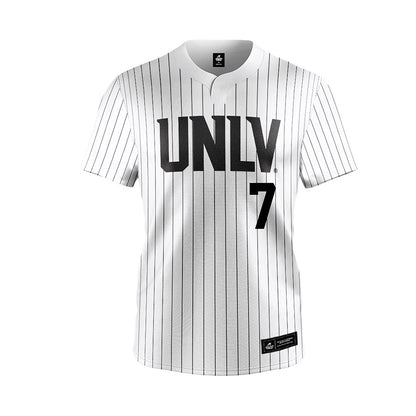 UNLV - NCAA Softball : Lauren Fettic - White Jersey-0